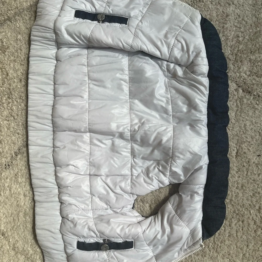 Diesel Kids Denim Puffer Vest